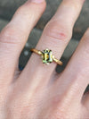 Asymmetric Parti Claw Ring