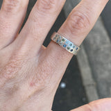 S51 - Speckle Ring | Size R 1/2 or 9