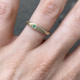 S74 - Gemmy Mountain Signet | Size M 1/2 or 6 1/4