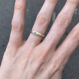 S74 - Gemmy Mountain Signet | Size M 1/2 or 6 1/4