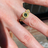 S66 Triple Teeth Gem Ring