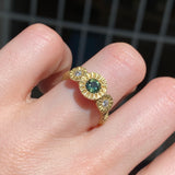 S66 Triple Teeth Gem Ring