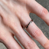 S21 Sutro Ring 18ct White Gold Size 5