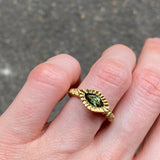 S34 Elevated Marquise Ring Size 6 3/4