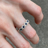 S36 Teeth Cluster Ring Size 7