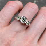 S38 Triple Teeth Ring Size 5 3/4