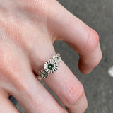 S38 Triple Teeth Ring Size 5 3/4