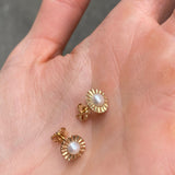 S58 Pearl Teeth Studs