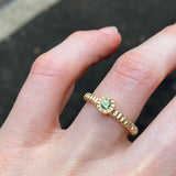 S68 Mini Teeth Ring Size 7 1/4